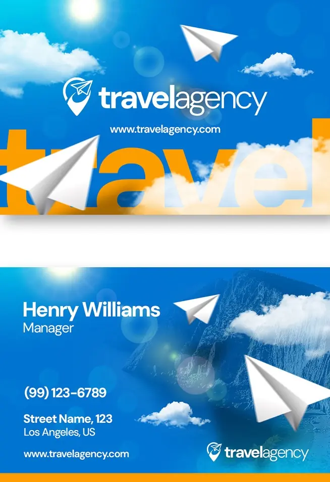 Travel & Tours Business Card 281