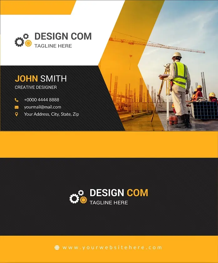 Construction Business Card 211