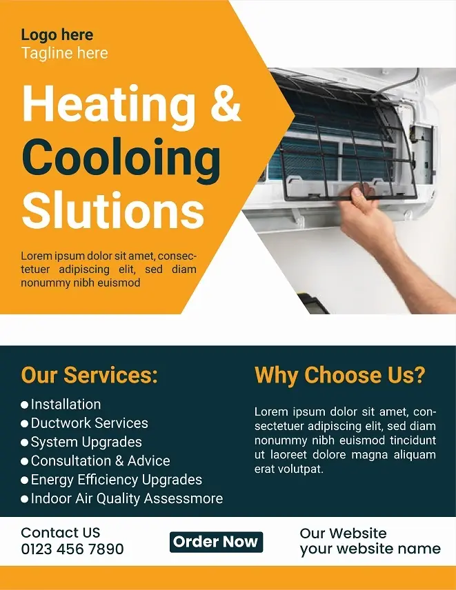 Heating & Air Conditioning Flyer 131