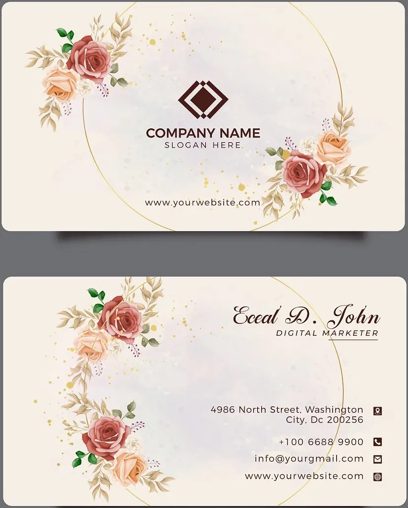Weddings & Matrimonial Business Card 201