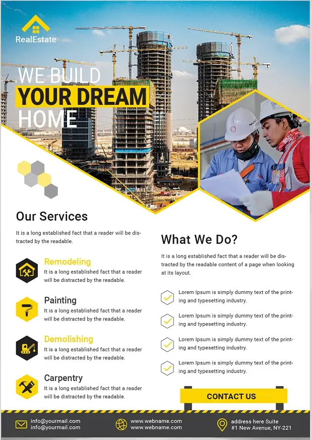 Renovation Flyer 101