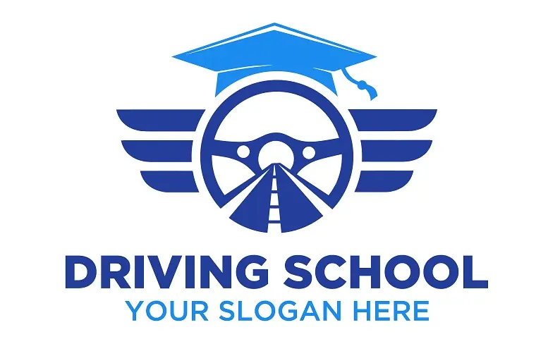 Driving School Logo 321