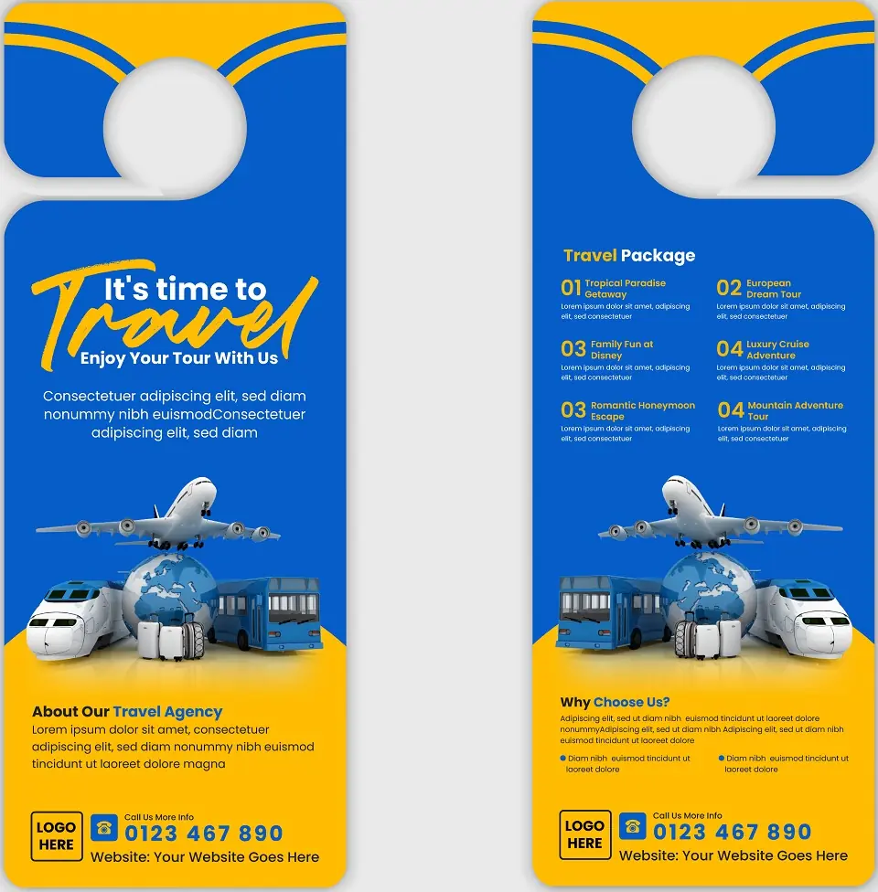 Travel & Tours Door Hanger 231