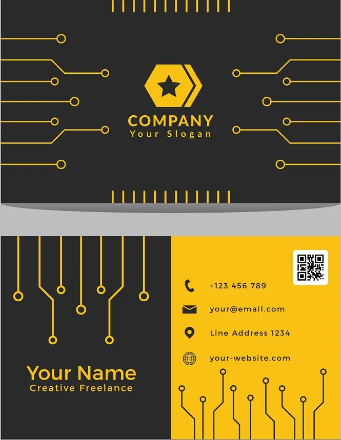 Electricians Business Card 211