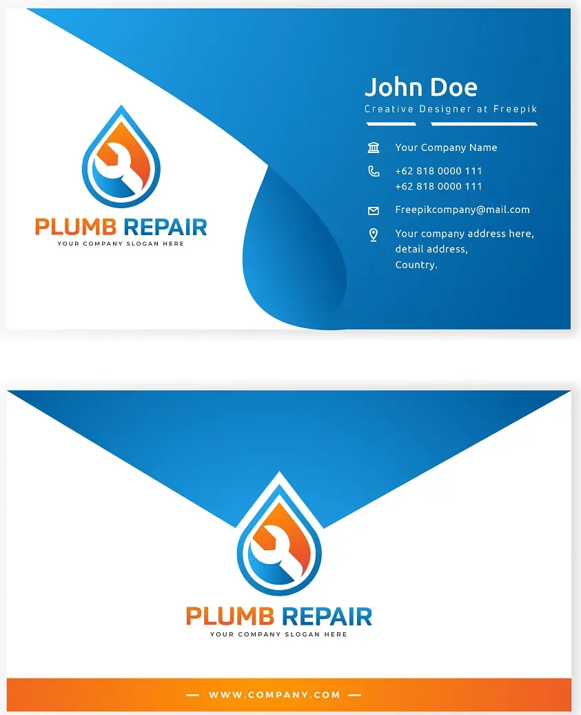 Plumbing Business Card 171