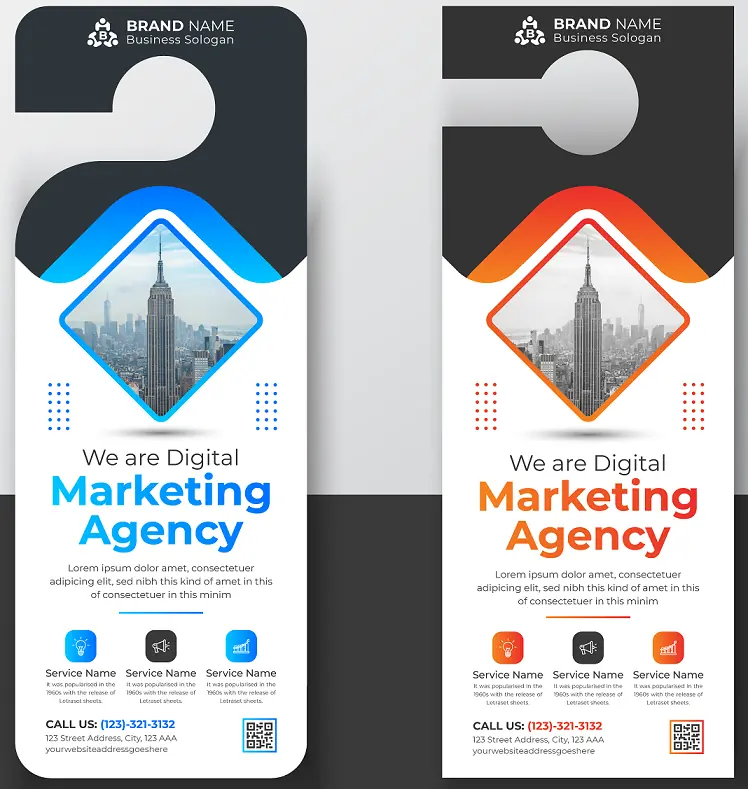 Insurance Door Hanger 220