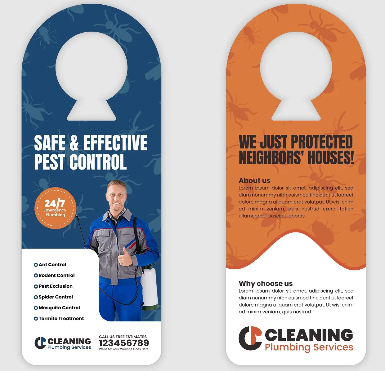 Electricians Door Hanger 271