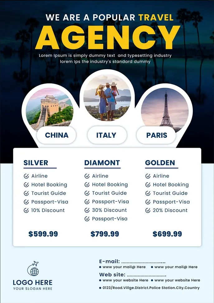 Travel & Tours Flyer 271