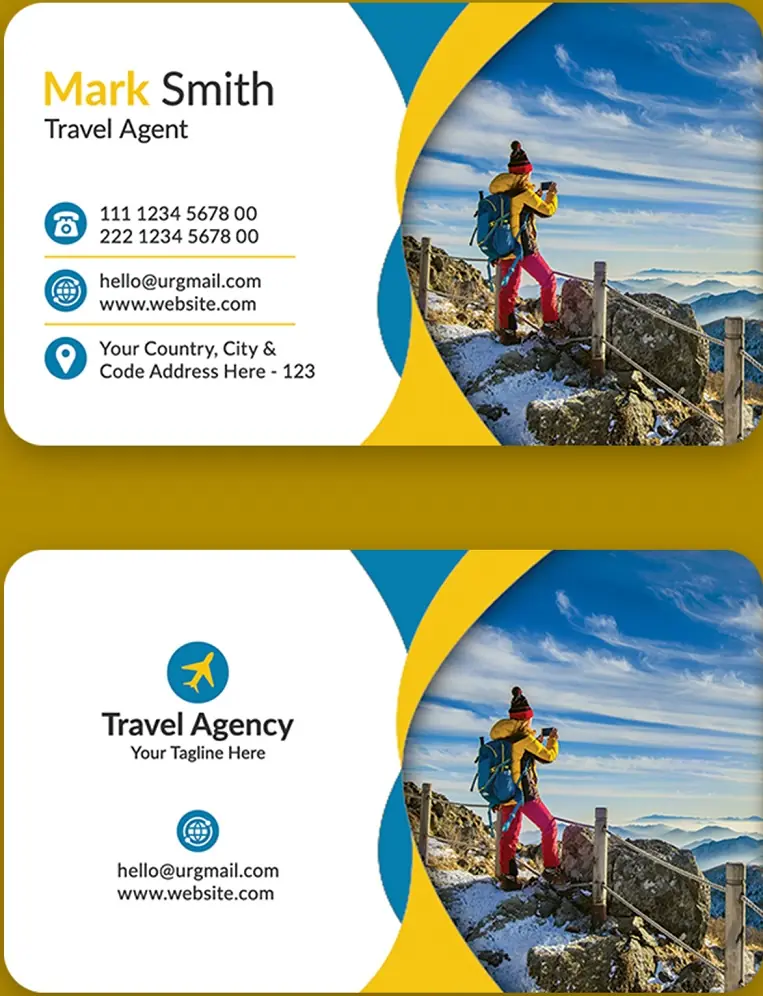 Travel & Tours Business Card 161