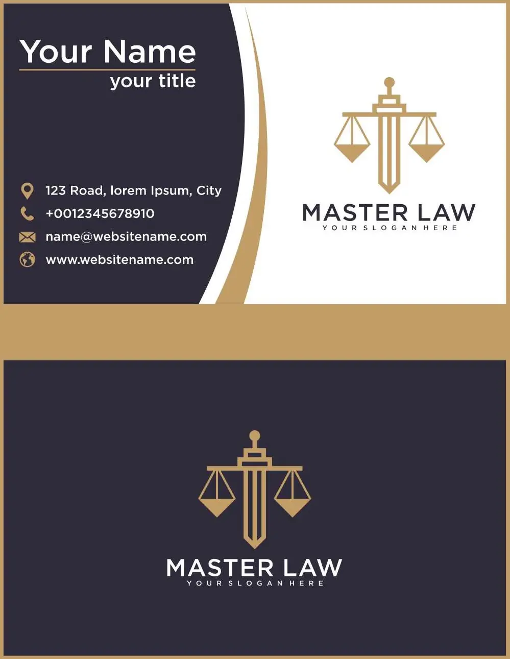 Law Firm Business Card 271