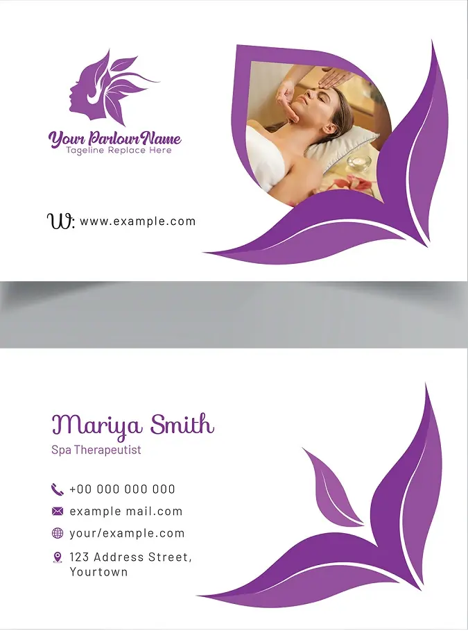Salons & Spas Business Card 331