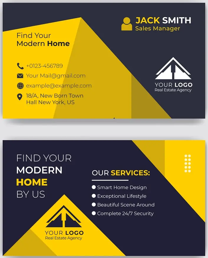 Construction Business Card 311