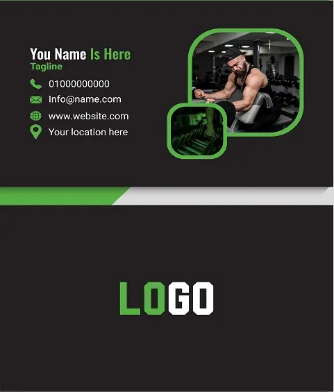 Fitness & Gym Business Card 311