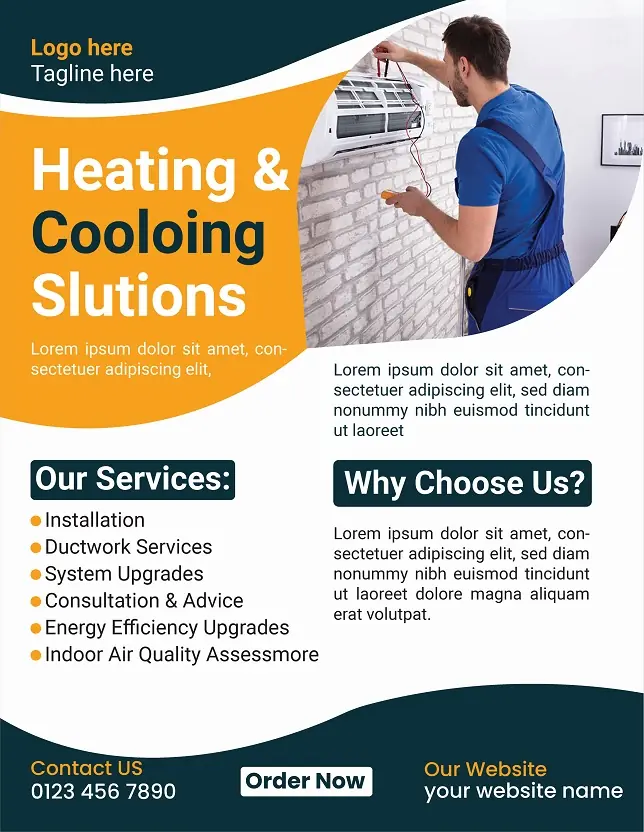 Heating & Air Conditioning Flyer 111
