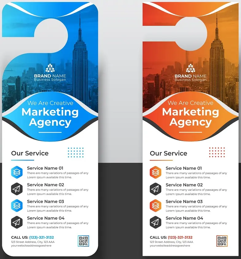 Employment Door Hanger 250