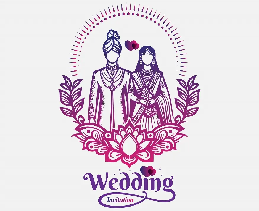 Weddings & Matrimonial Logo 341