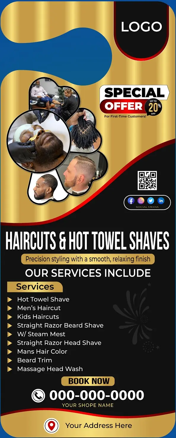 Salons & Spas Door Hanger 161