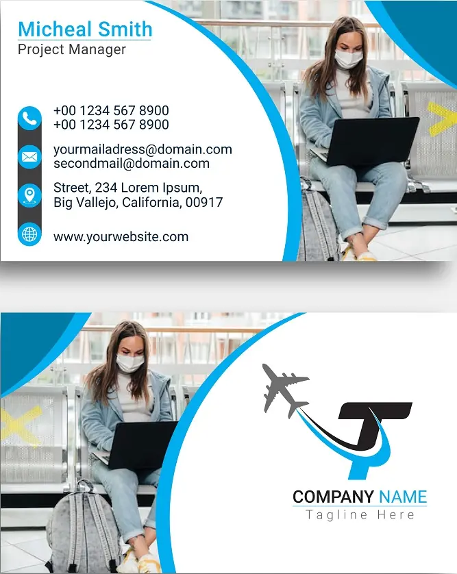 Travel & Tours Business Card 351